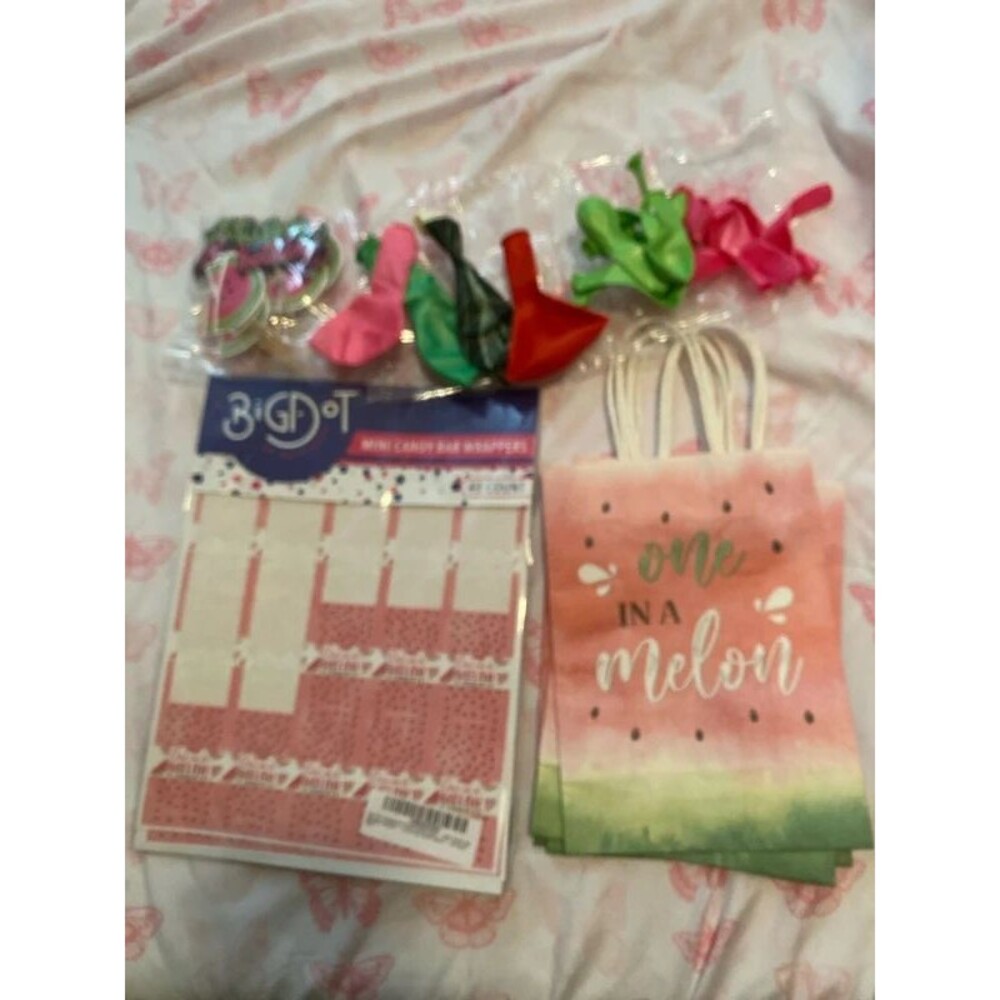 One in a Melon Bday Supplies